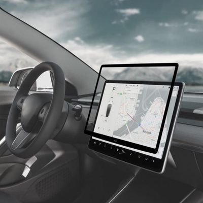 Fogli di vetro aluminosilicato medio per la lavorazione del vetro di copertura dei display montati su auto