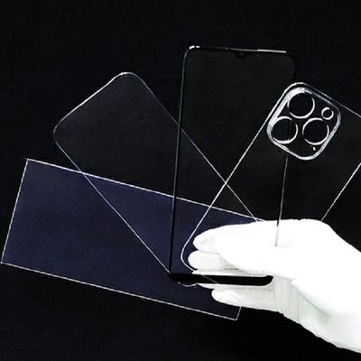 Buon prezzo alto resistenza alla piegatura resistente al litio aluminosilicato vetro temperato per il protettore dello schermo in linea