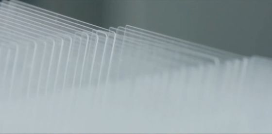 Vetro Soda-Calcico Temperato Ultra-Sottile Per Pannelli Touch Capacitivi