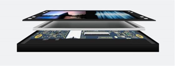 Lastra di vetro per copertura display in lastra di vetro alluminosilicato per vetro di visualizzazione per smartphone